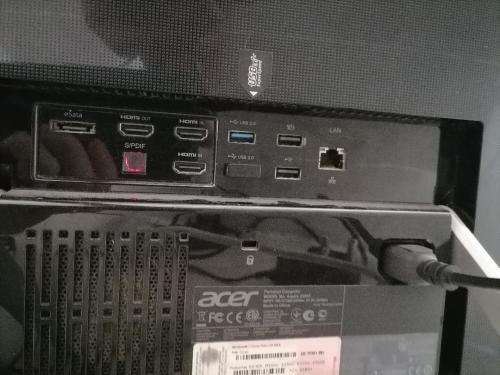 **BLACK FRIDAY*FREE GIFT*AWESOME MACHINE I5 ACER ASPIRE Z5801 ALL-IN-1 24`TOUCH SCREEN,6GB,128 SSD**