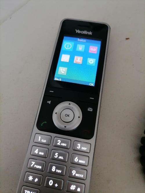 *COMPANY LIQUIDATION*SET OF YEALINK IP CORDLESS PHONES+YEALINK CONFERENCE PHONE*OVER R7000 VALUE**