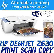 *YEAR END CLEARANCE**NEW HP DESKJET 2630 3 IN 1 WIFI PRINTER IN BOX WITH POWER CABLE,INK MANUALS*