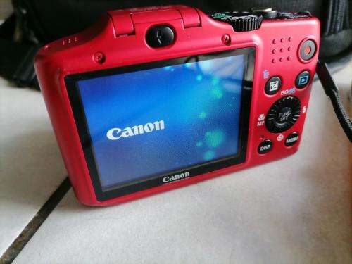 *YOUR CHRSTMAS PRESENT*RED CAON POWERSHOTSX150IS IN BOX AND BAG ,MANUALS, DISK,BATTRIES