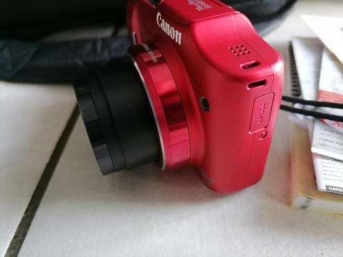 *YOUR CHRSTMAS PRESENT*RED CAON POWERSHOTSX150IS IN BOX AND BAG ,MANUALS, DISK,BATTRIES