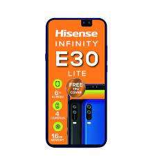 **FAULTY  HISENSE E30 LITE,BLUE,DUAL SIM**PHONE IS NEW CONDITION BUT SCREENFLASHES LINES*SOLD AS IS*