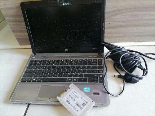 **HP PAVILION RT3290 I5 LAPTOP*250GB SSD*CABLE TO SCREEN NEEDS REPAIR*SCREEN COMES ON AND OFF**