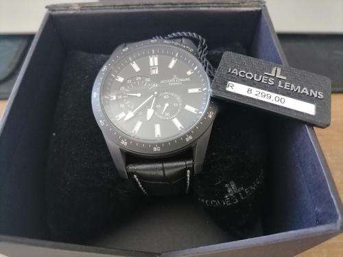 *YEAR END DEAL***BRAND NEW JACQUES LEMANS LIVERPOOL AUTOMATIC1-1775D WATCH IN BOX *R9000 RETAIL*