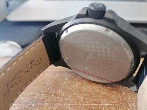 *YEAR END DEAL***BRAND NEW JACQUES LEMANS LIVERPOOL AUTOMATIC1-1775D WATCH IN BOX *R9000 RETAIL*