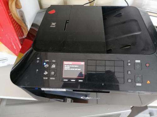 **LATE ENTRY**CANON PIXMA 924 INKJET PHOTO PRINTER*SHOWS PRINTER  HEAD ERROR*SOLD AS IS
