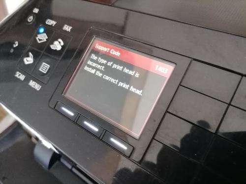 **LATE ENTRY**CANON PIXMA 924 INKJET PHOTO PRINTER*SHOWS PRINTER  HEAD ERROR*SOLD AS IS