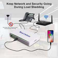 **BRAND NEW BLUE CARBON 8800MAH**RUN YOUR WIFI,CCTV,FIBRE ETC FOR OVER 12 HRS*R1200 RETAIL*