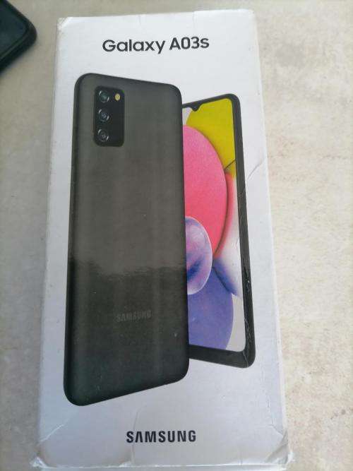 *VALENTINES DEAL*PREOWNED SAMSUNG GALAXY A03S*32GB TRIPPLE CAMERA IN BOX WITH CHARGER*R3000 RETAIL*