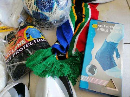 **HUGE SPORT SHOP LIQUIDATION*LOT OF BRAND NEW SPORT ACCESSORIES*OVER R5000 RETAIL**
