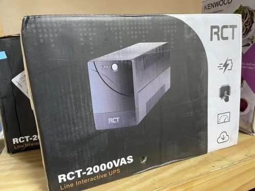 *LATE ENTRY*BID NOW**LOADSHEDDING SOLOTION**BRAND NEW RCT 2000VAS UPS WITH CABLE*R3000 RETAIL