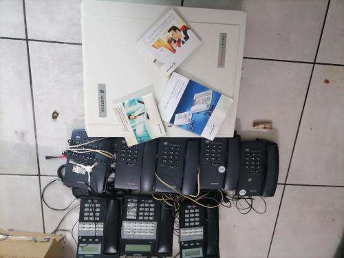 *CALL CENTRE BUSINESS PHONE COMPLETE SET UP*ERICSSON BUSINESS PHONE SYSTEM WITH 9 PHONES*