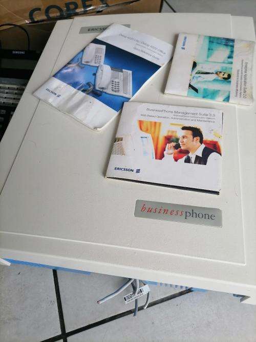 *CALL CENTRE BUSINESS PHONE COMPLETE SET UP*ERICSSON BUSINESS PHONE SYSTEM WITH 9 PHONES*