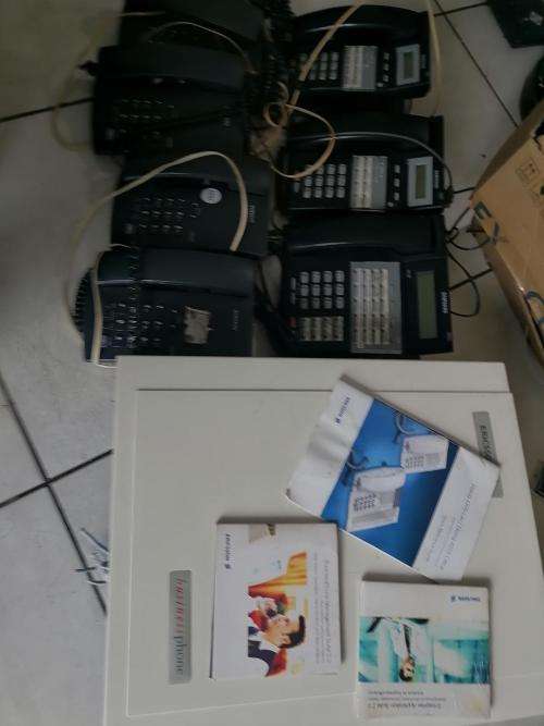 *CALL CENTRE BUSINESS PHONE COMPLETE SET UP*ERICSSON BUSINESS PHONE SYSTEM WITH 9 PHONES*