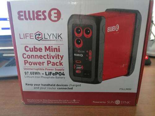**WOW R30 FREIGHT**ELLIES LIFE LINK CUBE MINI POWER PACK*BATTERY ISSUE*R4700 IN STORE**