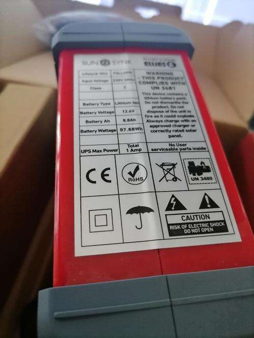 **WOW R30 FREIGHT**ELLIES LIFE LINK CUBE MINI POWER PACK*BATTERY ISSUE*R4700 IN STORE**