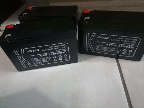 *WOW R30 FREIGHT*LOT OF 6 X 12V UPS BATTERIES*UNTESTED**LIFE NOT KNOWN**