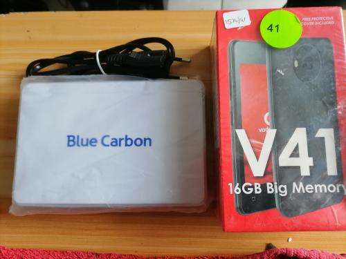 *AWESOME COMBO DEAL*R30 FREIGHT*BRAND NEW ITEL V41 SMART PHONE PLUS FREE NEW BLUE CARBON MINI UPS**