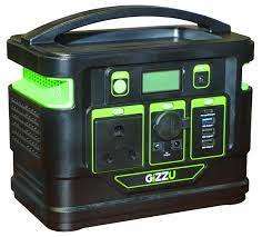 *LAST OF THIS ITEM ON OFFER* GIZZU 518 PORTABLE POWER STATION  WITH ACCESSORIES