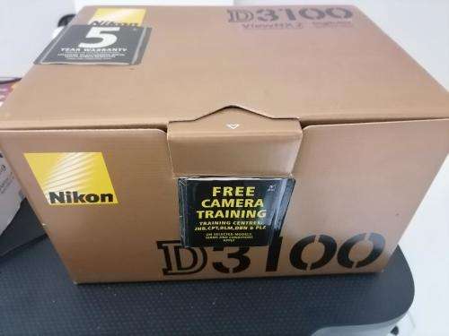 *LIKE NEW NIKON D3100 DSLR CAMERA WITH LENSE,CHARGER,MANUAL,8GB CARD,ORIGINAL BOX ETC*OVER R10 000**