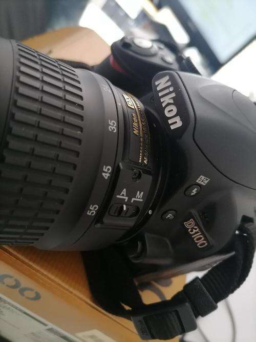 *LIKE NEW NIKON D3100 DSLR CAMERA WITH LENSE,CHARGER,MANUAL,8GB CARD,ORIGINAL BOX ETC*OVER R10 000**