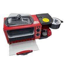 *LATE ENTRY**R30 FREIGHT*BRAND NEW HAEGER 3 IN 1 BREAKFASAT MAKER(RED), IN BOX**