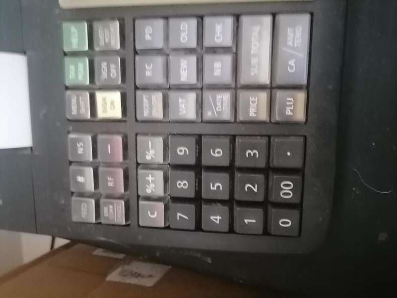 *HOTEL CLOSURE**R30 FREIGHT*COMMERCIAL CASIO SE-C300 CASH REGISTER IN BOX*WORKING**