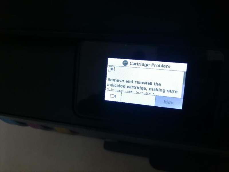 *FESTIVE DEALS*R30 FREIGHT*HP 530 WIFI INKTANK PRINTER*LOOKS NEW SHOWS BLACK CARTRIDGE ERROR**