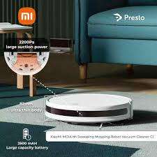 XIAOMI MI MOP ESSENTIAL ROBOT VAC WITH CHARGING STATION