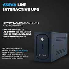 *GRAB THIS DEAL*R30 FREIGHT*BRAND NEW SWITCHED 650VA LINE INTERACTIVE UPS IN BOX***