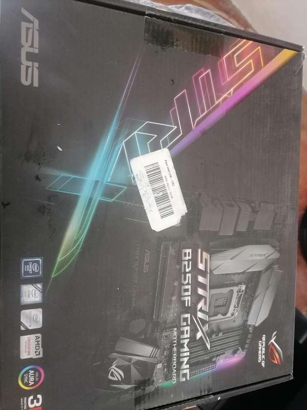 *FLASH FRIDAY DEAL*R30 FREIGHT*ASUS ROG STRIX B250 GAMING MOTHERBOARD*UNTESTED*