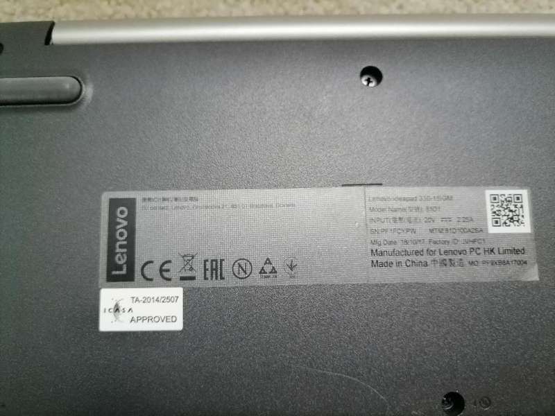 *GRAB THIS AWESOME DEAL*IMMACULATE LENOVO IDEAPAD 330 LAPTOP WITH CHARGER*R6500 RETAIL**