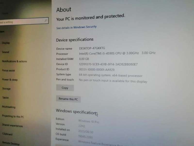 **AWSOME DEALS****REFURBISHED - DELL OPTIPLEX 3030 - I5 4590S - 8GB DDR3 - 1TB HDD-WEBCAM-WIFI-W10