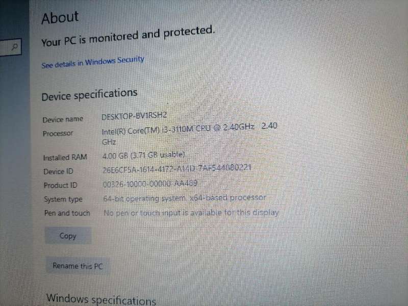 *AWESOME APRIL DEALS*SAMSUNG NP300 I3 3RD GEN,1TB HDD,4GB RAM,W10,LAPTOP BAG(MUST BE PLUGGED IN)