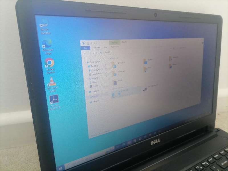DELL VOSTRO 15 LAPTOP*i5 7TH GEN, 500GB HDD, 4GB RAM, W10, WIFI, BATTERY 100%
