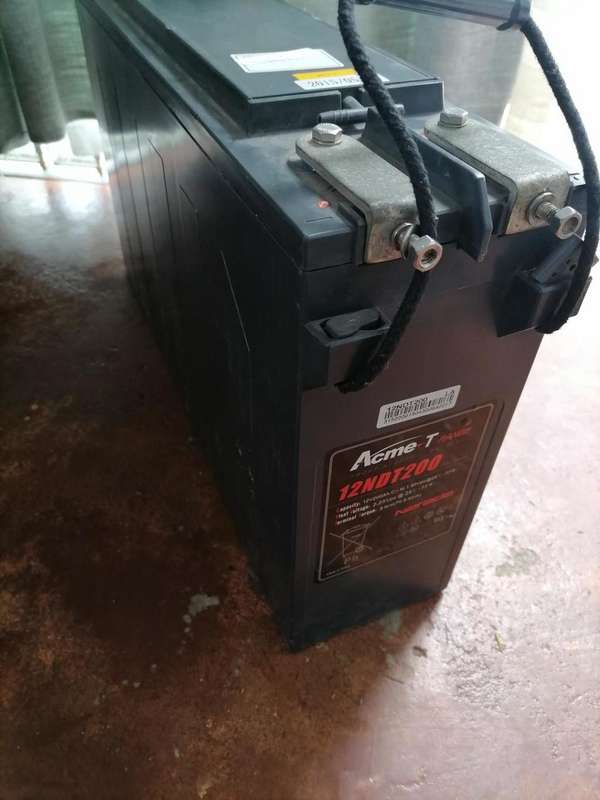 NARADA ACME-T 12V 200AH INVERTER/UPS BATTER*HAS POWER