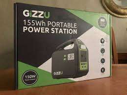 GIZZU 155W POWER STATION IN BOX WITH ACCESSORIES
