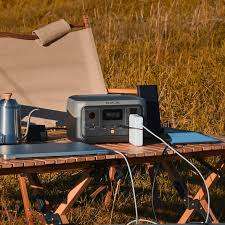 ECO FLOW RIVER 2 EFR600 256WH POWER STATION IN BOX WITH POWER CABLES,SOLAR CABLE