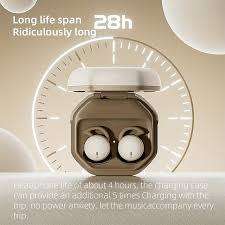 MY02 SLEEP COMFORTABLEL BLUE TOOTH AIRBUDS IN BOX