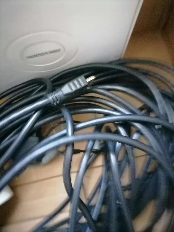 BULK LOT OF ELECTRONNICS*HIK VISION DVR,CCTV CAMERA,25M HDMI POWER CORD*ONE BID FOR LOT*