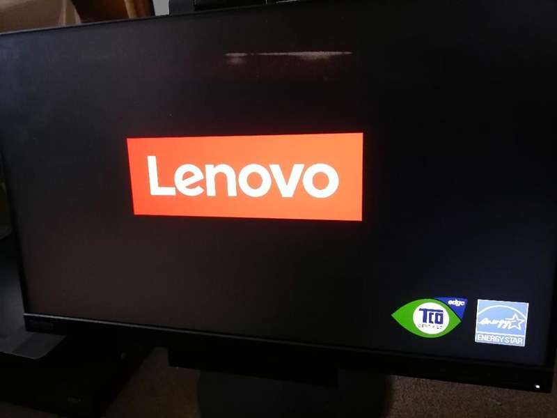 LENOVO THINKCENTRE TIO24GEN4 23.8` FULL HD WLED LCD MONITOR,SLIGHT DISCOLOURATION