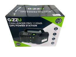*LIKE NEW GIZZU CHALLENGER PRO 1120WH/1000W POWER STATION IN BOX WITH POWER CORD*R16000 RETAIL*