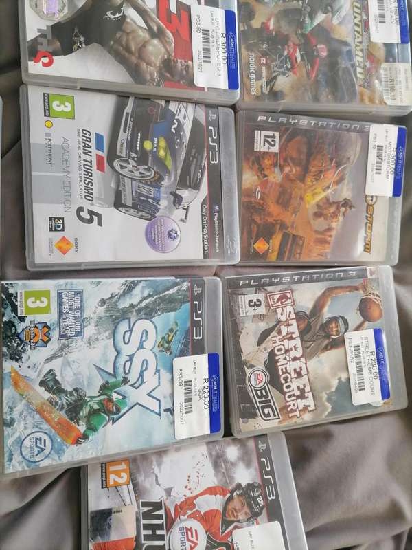 BULK LOT OF 10X SONY PLAYSTATION 3  SPORT/RALLY  GAMES *ONE BID FOR THE LOT OF 10**