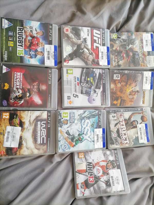 BULK LOT OF 10X SONY PLAYSTATION 3  SPORT/RALLY  GAMES *ONE BID FOR THE LOT OF 10**