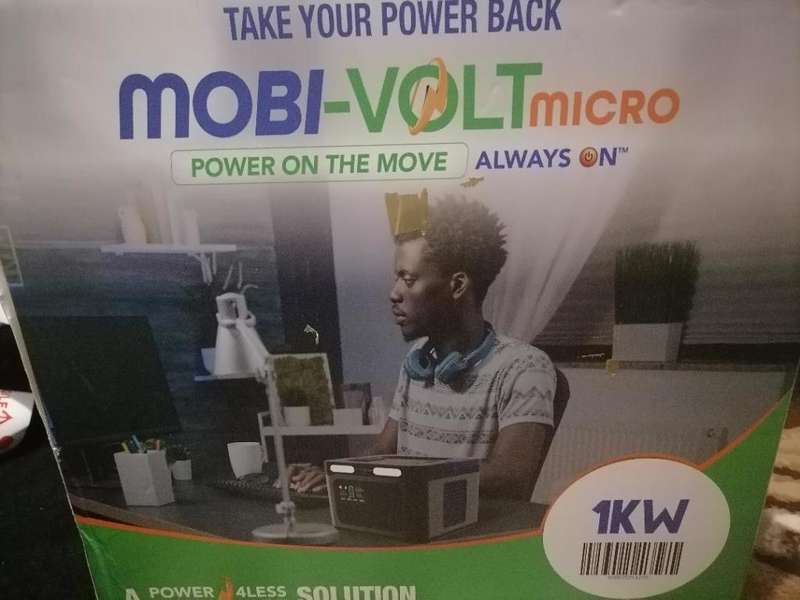 *DECEASED ESTATE*MOBI-VOLT MICRO 1KW POWERSTATION IN BOX*POWERFULL MACHINE*R16 000 RETAIL*