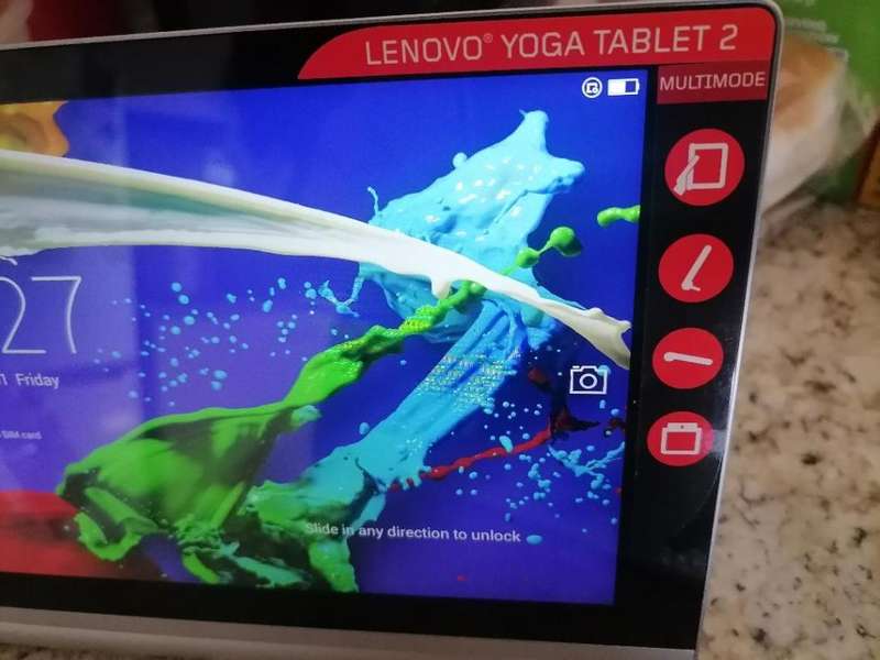 LENOVO YOGA 2, 8` INCH TABLET WITH BUILT IN STAND