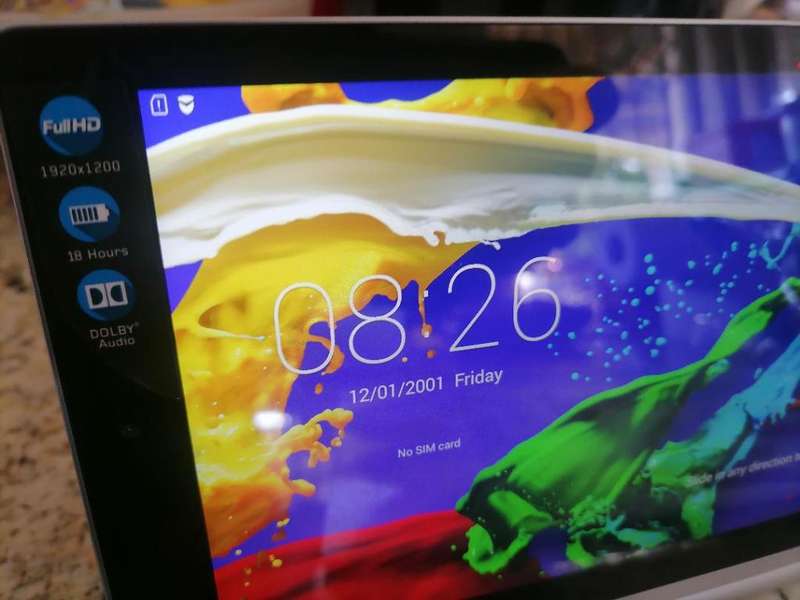 LENOVO YOGA 2, 8` INCH TABLET WITH BUILT IN STAND