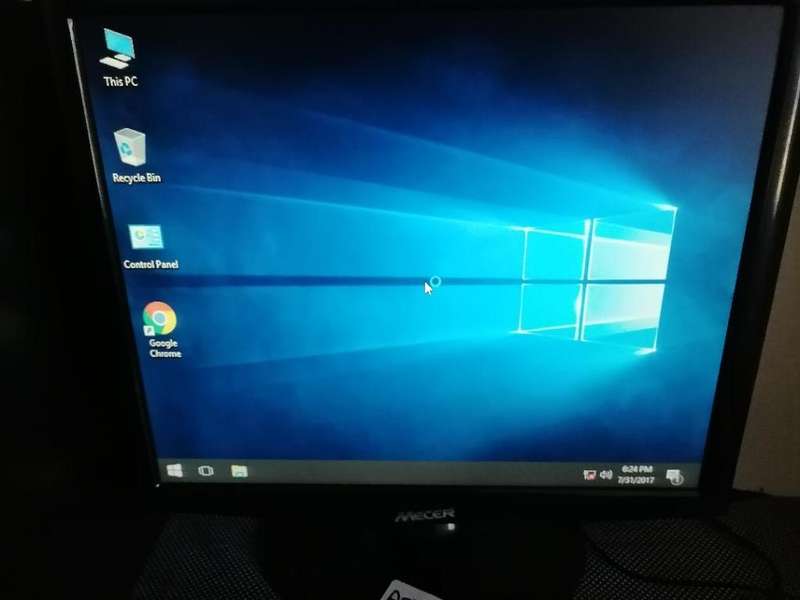 i5 MECER PROFICIENT DESKTOP*4GB RAM,500GB HDD,W10*FREE SCREEN, KEYBOARD MOUSE,DUAL POWER CORD*