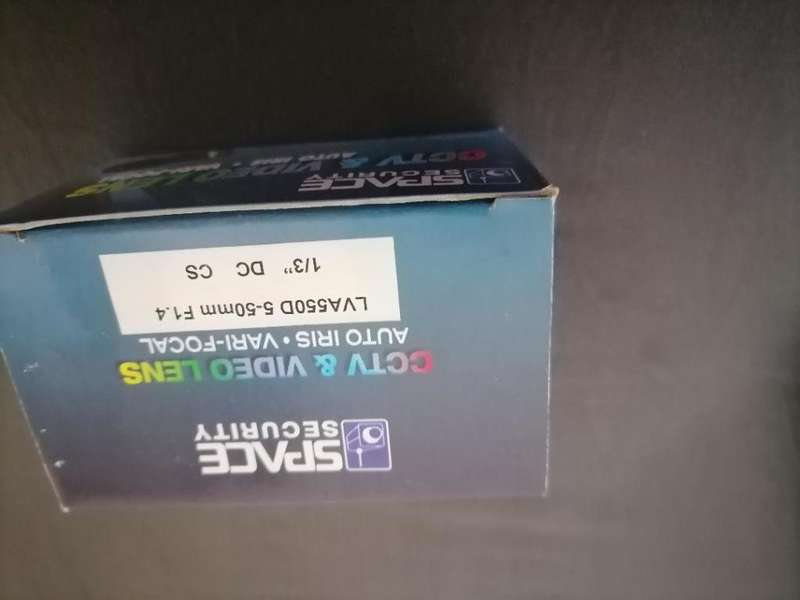 LOT 24 X New Space TV 550 Mm Varifocal Auto Iris Lens for CCTV Box Cameras