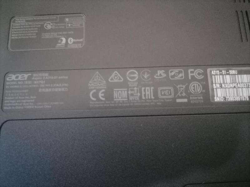 I5 7TH GEN ACER ASPIRE 3*512GB NVME SSD,15GB RAM,BATTERY100%*ORIGINALCHARGER*